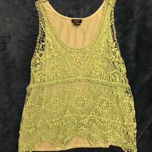 Rue 21 Lace Tank top